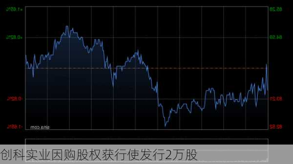 创科实业因购股权获行使发行2万股