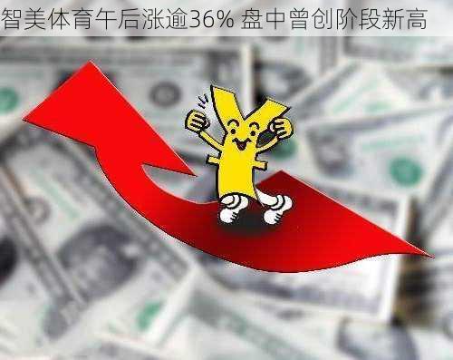 智美体育午后涨逾36% 盘中曾创阶段新高-第2张图片-