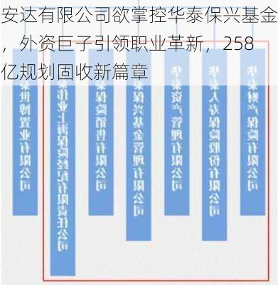 安达有限公司欲掌控华泰保兴基金，外资巨子引领职业革新，258亿规划固收新篇章