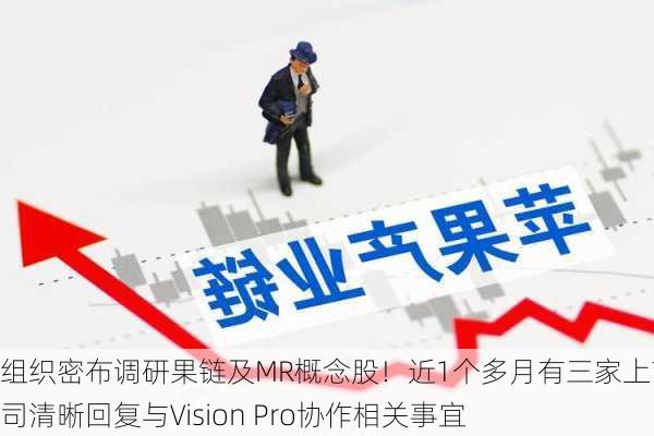 组织密布调研果链及MR概念股！近1个多月有三家上市公司清晰回复与Vision Pro协作相关事宜