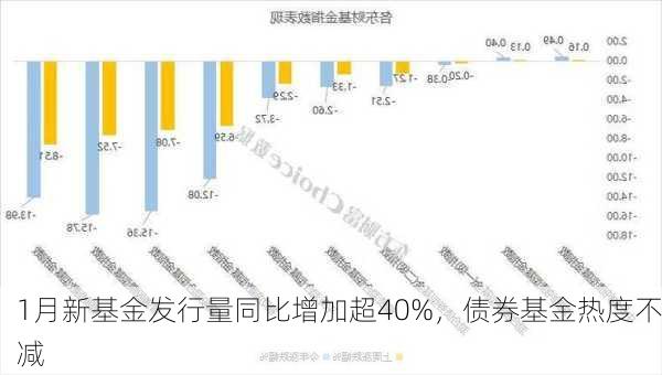 1月新基金发行量同比增加超40%，债券基金热度不减-第2张图片-