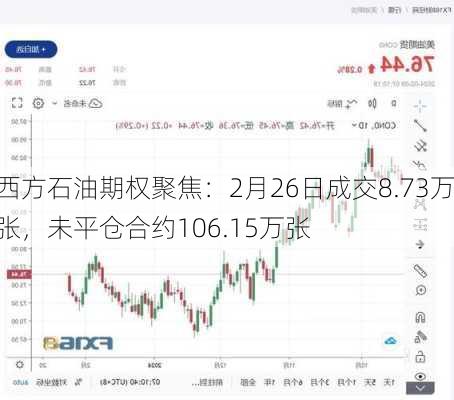 西方石油期权聚焦：2月26日成交8.73万张，未平仓合约106.15万张-第2张图片-