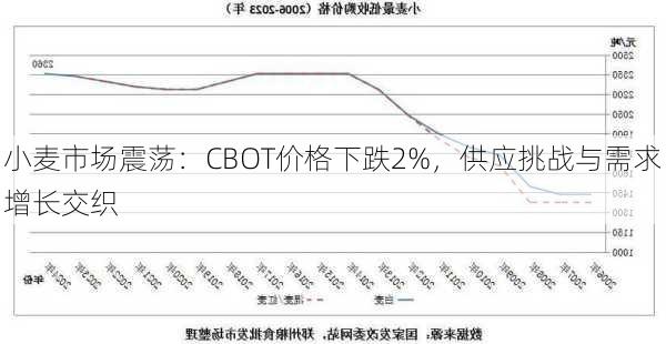 小麦市场震荡：CBOT价格下跌2%，供应挑战与需求增长交织-第1张图片-