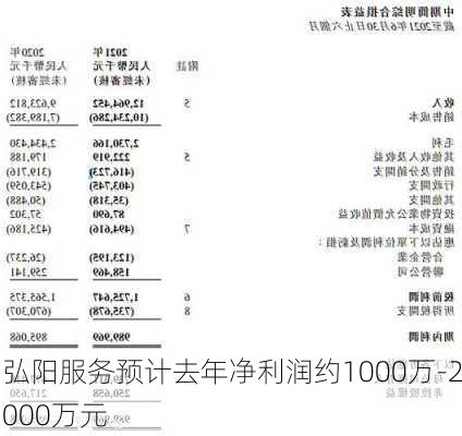 弘阳服务预计去年净利润约1000万-2000万元-第2张图片-