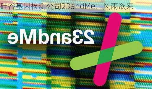 硅谷基因检测公司23andMe：风雨欲来