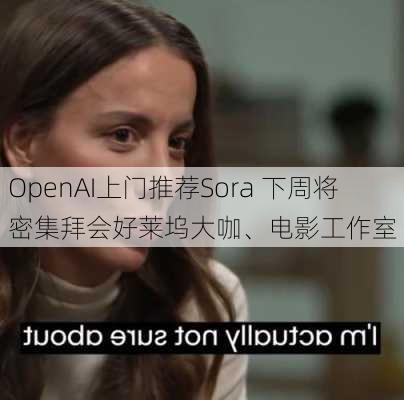 OpenAI上门推荐Sora 下周将密集拜会好莱坞大咖、电影工作室-第1张图片-