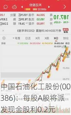 中国石油化工股份(00386)：每股A股将派发现金股利0.2元-第1张图片-