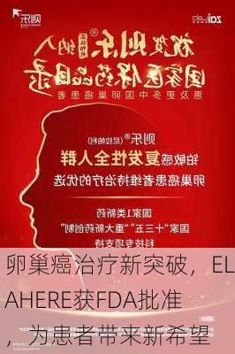 卵巢癌治疗新突破，ELAHERE获FDA批准，为患者带来新希望-第2张图片-