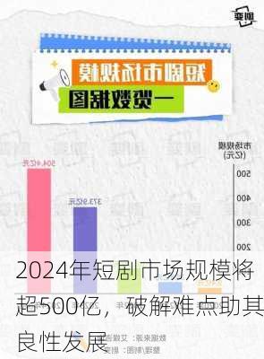 2024年短剧市场规模将超500亿，破解难点助其良性发展-第3张图片-