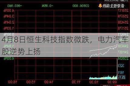 4月8日恒生科技指数微跌，电力汽车股逆势上扬