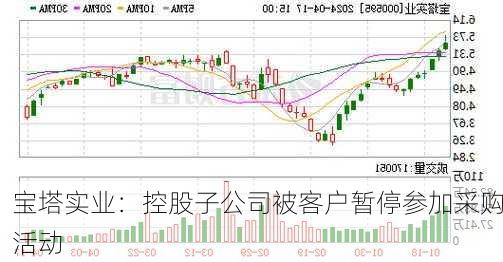 宝塔实业：控股子公司被客户暂停参加采购活动-第1张图片-