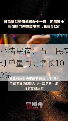 小猪民宿：五一民宿订单量同比增长102%-第1张图片-