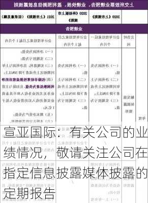 宣亚国际：有关公司的业绩情况，敬请关注公司在指定信息披露媒体披露的定期报告-第1张图片-