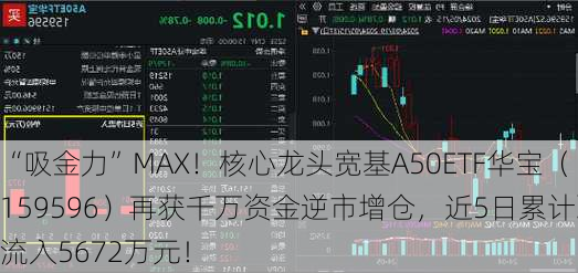 “吸金力”MAX！核心龙头宽基A50ETF华宝（159596）再获千万资金逆市增仓，近5日累计净流入5672万元！-第3张图片-