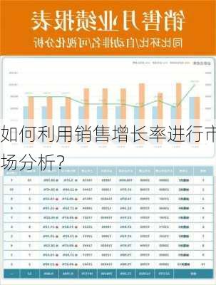 如何利用销售增长率进行市场分析？-第1张图片-