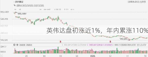 英伟达盘初涨近1%，年内累涨110%-第2张图片-