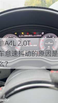 奥迪A4L 2.0T冷车怠速抖动的原因是什么？-第1张图片-