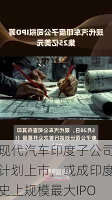 现代汽车印度子公司计划上市，或成印度史上规模最大IPO-第2张图片-