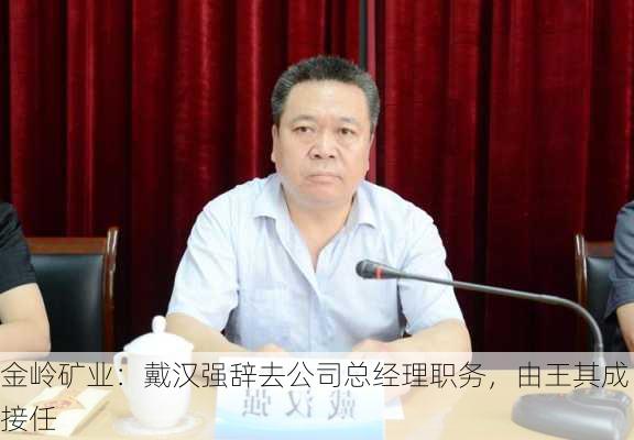 金岭矿业：戴汉强辞去公司总经理职务，由王其成接任