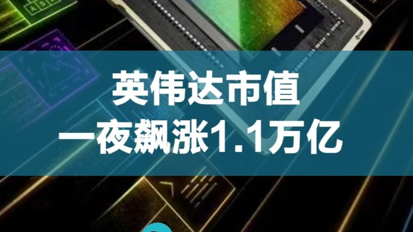 午盘：美股走高纳指创盘中新高 英伟达市值逼近3万亿美元