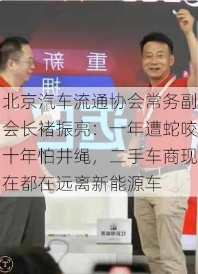 北京汽车流通协会常务副会长褚振亮：一年遭蛇咬十年怕井绳，二手车商现在都在远离新能源车-第3张图片-