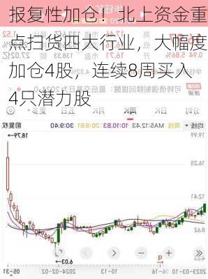 报复性加仓！北上资金重点扫货四大行业，大幅度加仓4股，连续8周买入4只潜力股-第3张图片-