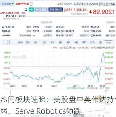 热门板块速睇：美股盘中英伟达持仓概念走弱，Serve Robotics领跌