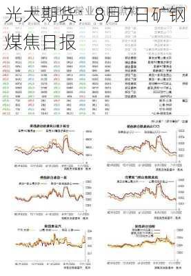 光大期货：8月7日矿钢煤焦日报-第2张图片-