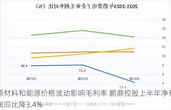 原材料和能源价格波动影响毛利率 鹏鼎控股上半年净利润同比降3.4%