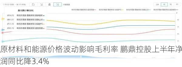 原材料和能源价格波动影响毛利率 鹏鼎控股上半年净利润同比降3.4%-第3张图片-