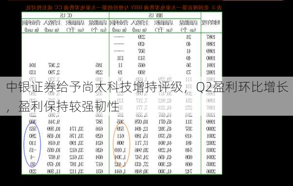 中银证券给予尚太科技增持评级，Q2盈利环比增长，盈利保持较强韧性-第1张图片-