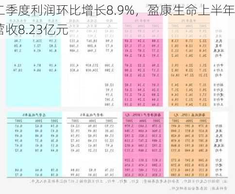 二季度利润环比增长8.9%，盈康生命上半年营收8.23亿元-第2张图片-