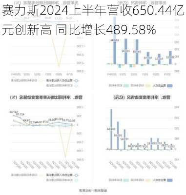 赛力斯2024上半年营收650.44亿元创新高 同比增长489.58%-第1张图片-