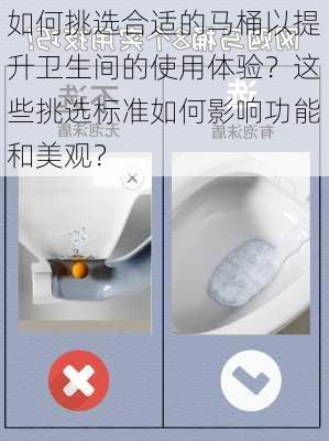 如何挑选合适的马桶以提升卫生间的使用体验？这些挑选标准如何影响功能和美观？-第3张图片-