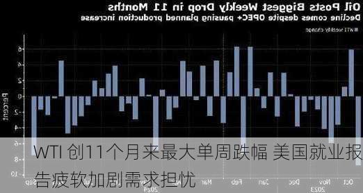 WTI 创11个月来最大单周跌幅 美国就业报告疲软加剧需求担忧