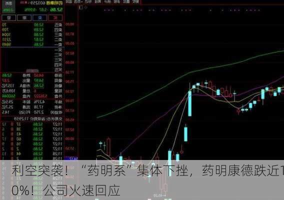 利空突袭！“药明系”集体下挫，药明康德跌近10%！公司火速回应-第3张图片-