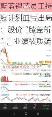 蔚蓝锂芯员工持股计划血亏出局：股价“膝盖斩”，业绩被质疑-第3张图片-