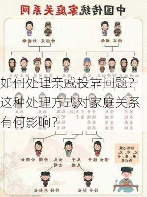 如何处理亲戚投靠问题？这种处理方式对家庭关系有何影响？