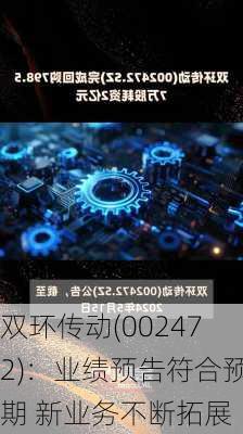 双环传动(002472)：业绩预告符合预期 新业务不断拓展-第3张图片-