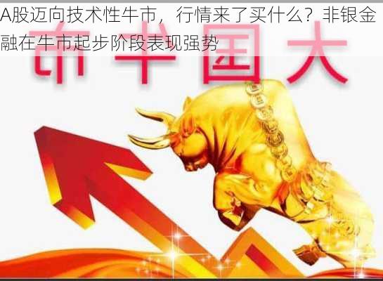 A股迈向技术性牛市，行情来了买什么？非银金融在牛市起步阶段表现强势-第1张图片-