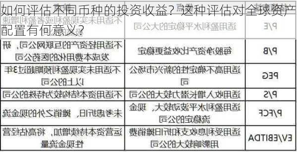 如何评估不同币种的投资收益？这种评估对全球资产配置有何意义？