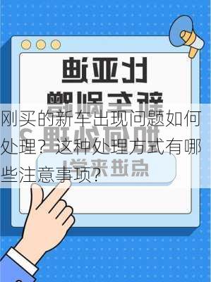 刚买的新车出现问题如何处理？这种处理方式有哪些注意事项？-第3张图片-