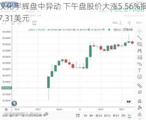 仪化宇辉盘中异动 下午盘股价大涨5.56%报7.31美元-第2张图片-