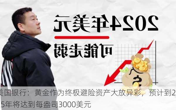 美国银行：黄金作为终极避险资产大放异彩，预计到2025年将达到每盎司3000美元-第1张图片-