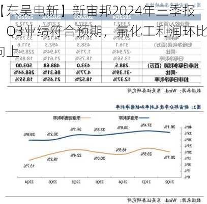 【东吴电新】新宙邦2024年三季报：Q3业绩符合预期，氟化工利润环比向上-第3张图片-