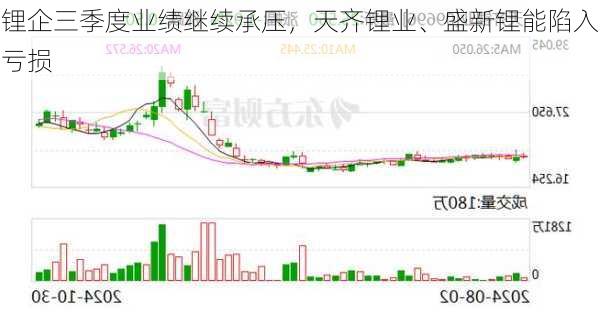 锂企三季度业绩继续承压，天齐锂业、盛新锂能陷入亏损-第1张图片-