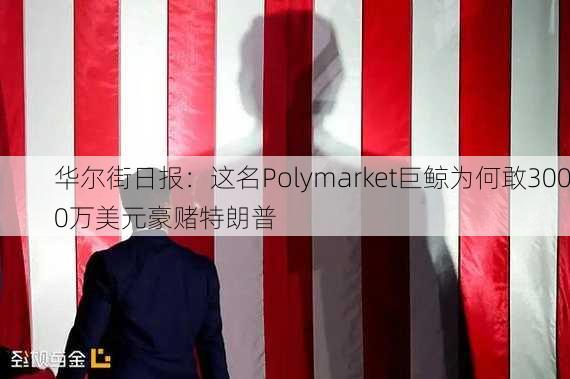 华尔街日报：这名Polymarket巨鲸为何敢3000万美元豪赌特朗普-第3张图片-