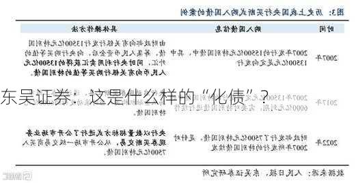 东吴证券：这是什么样的“化债”？-第2张图片-