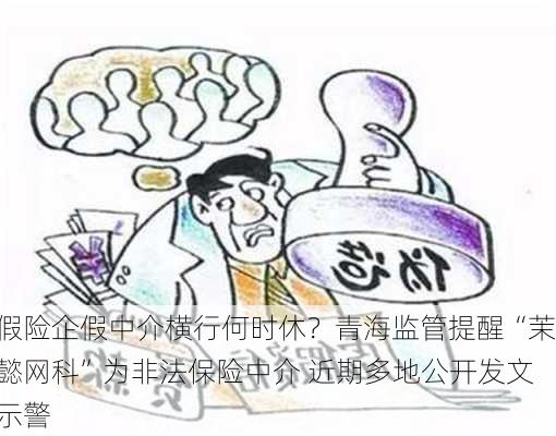 假险企假中介横行何时休？青海监管提醒“茉懿网科”为非法保险中介 近期多地公开发文示警-第2张图片-