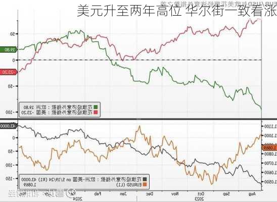 美元升至两年高位 华尔街一致看涨